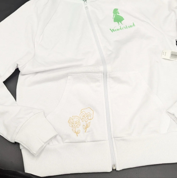 Disney Alice in Wonderland Zip Hoodie M - Picture 4 of 9